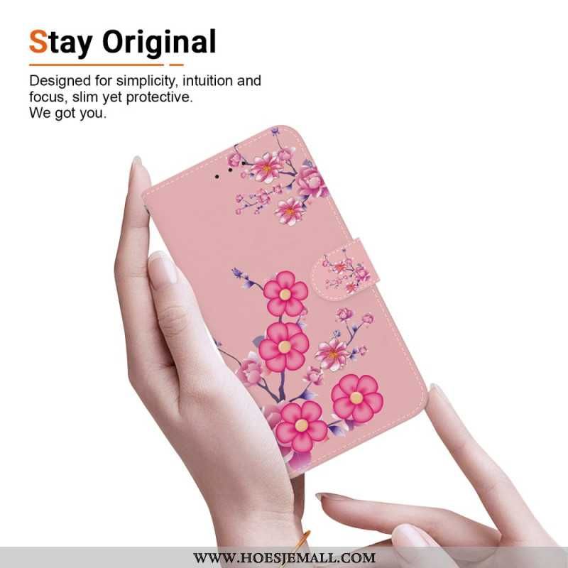 Δερματινη Θηκη Samsung Galaxy S24 Plus 5g Sakura Strap