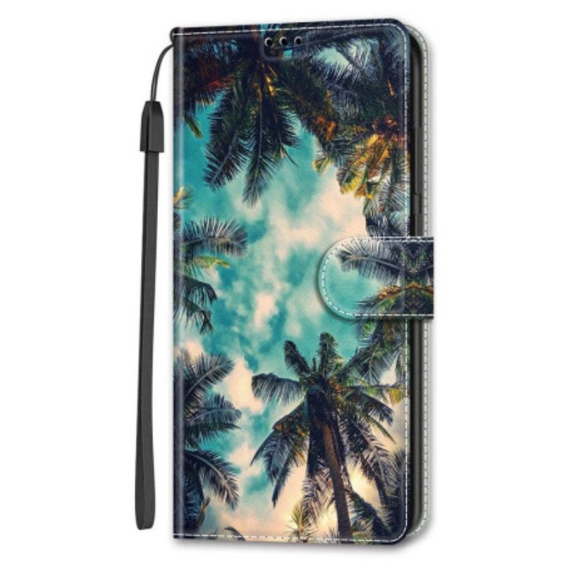 Δερματινη Θηκη Samsung Galaxy S24 Plus 5g Strap Palms Σιλικόνης