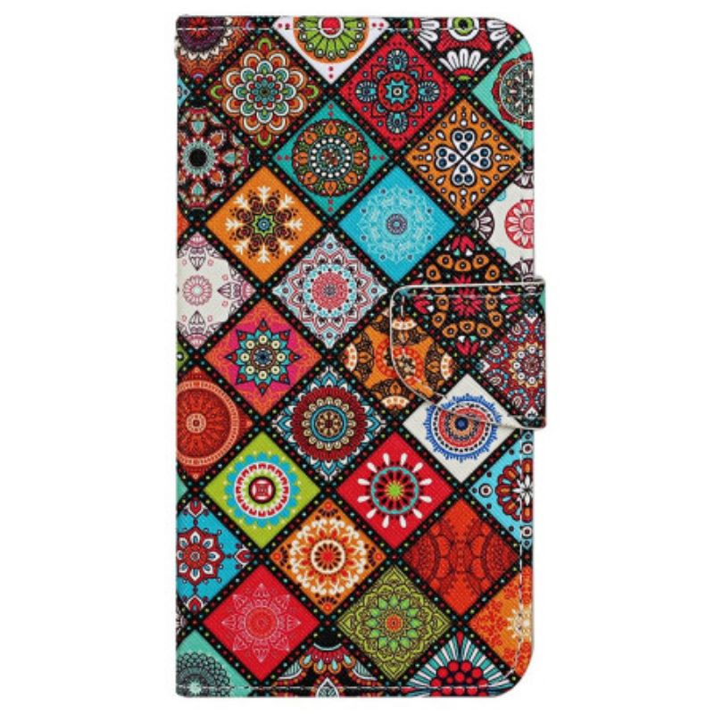 Δερματινη Θηκη Samsung Galaxy S24 Ultra 5g Ethnic Style Με Λουράκι