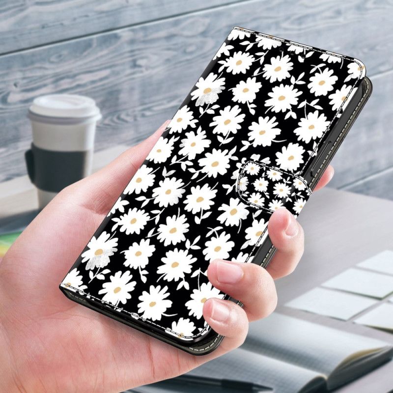 Δερματινη Θηκη Samsung Galaxy S24 Ultra 5g Floral Pattern Σιλικόνης