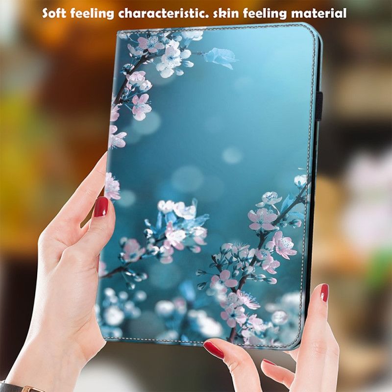 Δερματινη Θηκη Samsung Galaxy Tab S9 Fe Plum Blossoms