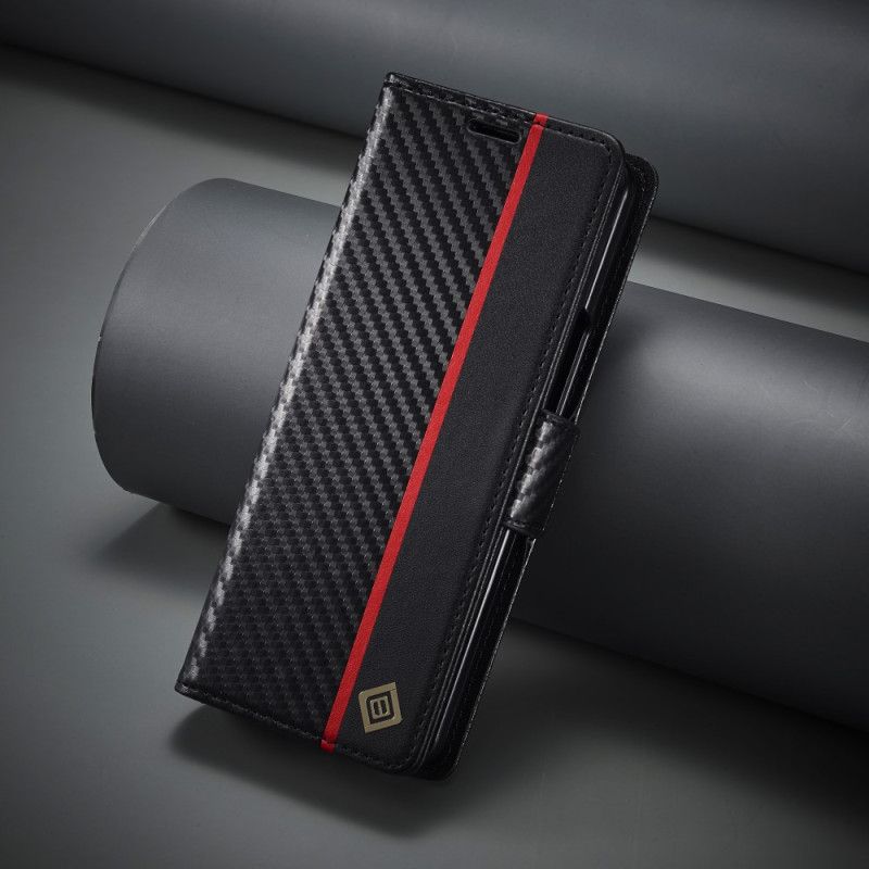 Δερματινη Θηκη Samsung Galaxy Z Fold 5 Carbon Fiber Lc.imeeke