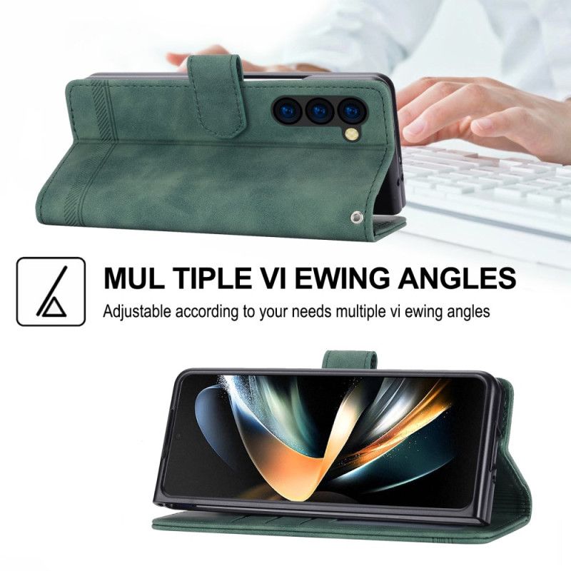 Δερματινη Θηκη Samsung Galaxy Z Fold 6 Dierfeng