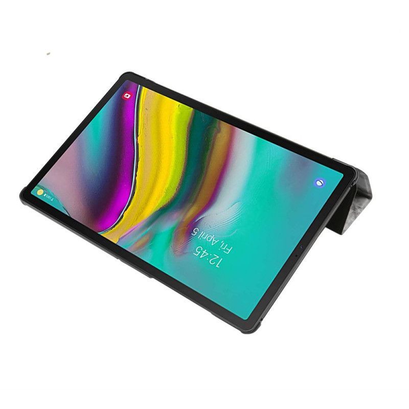 Έξυπνη Θήκη Samsung Galaxy Tab A7 Γκρι (2020) Σε Στυλ Μαρμάρου