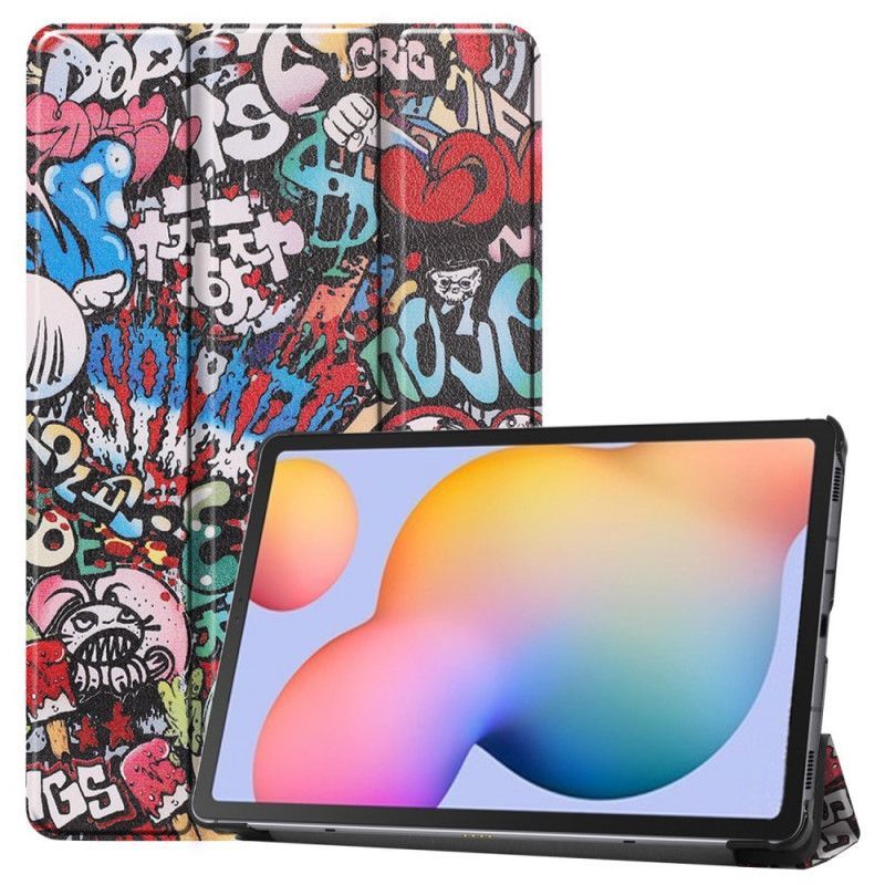 Έξυπνη Θήκη Samsung Galaxy Tab S6 Lite Fun Graffiti