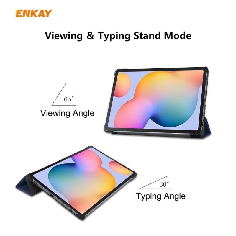 Έξυπνη Θήκη Samsung Galaxy Tab S6 Lite Μαύρο Enkay