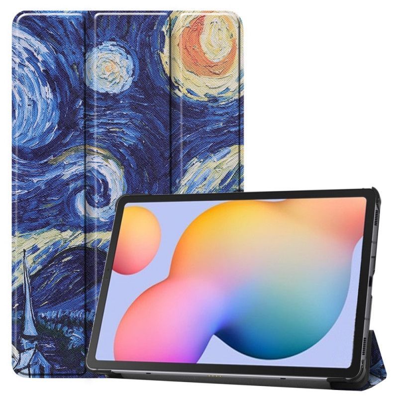 Έξυπνη Θήκη Samsung Galaxy Tab S6 Lite Starry Night