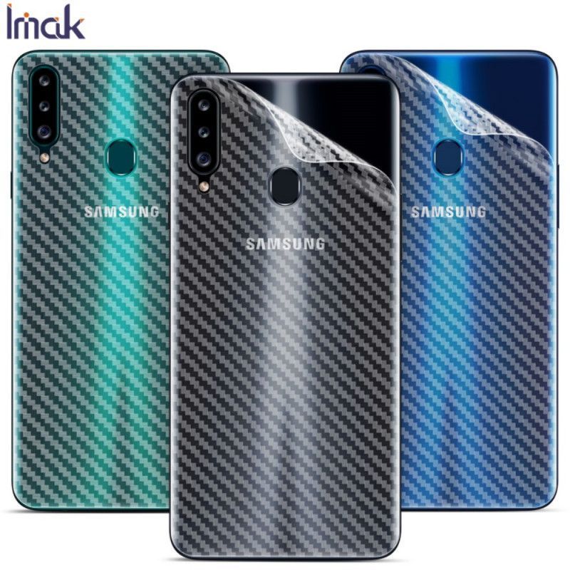 Imak Carbon Πίσω Προστατευτική Μεμβράνη Samsung Galaxy A20s