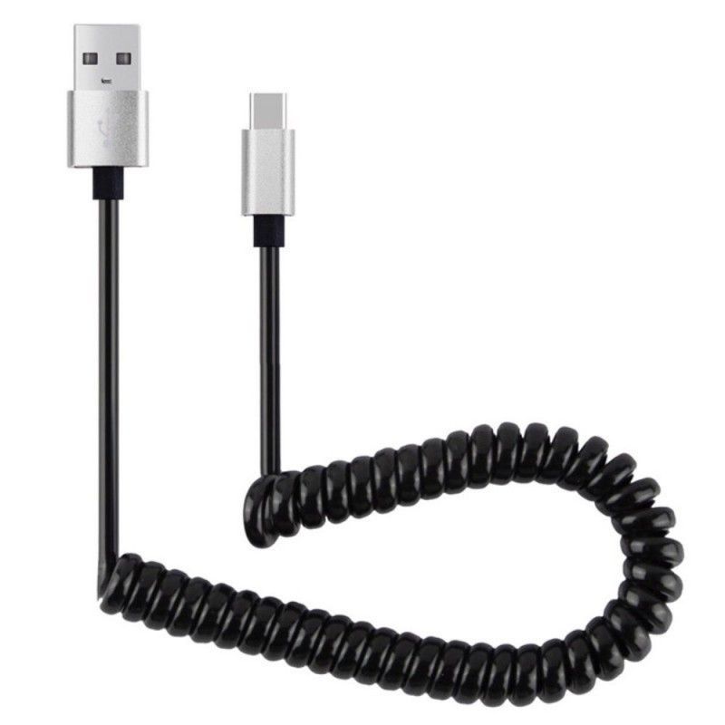 Καλώδιο Φόρτισης Ελατηρίου Usb Σε Usb C