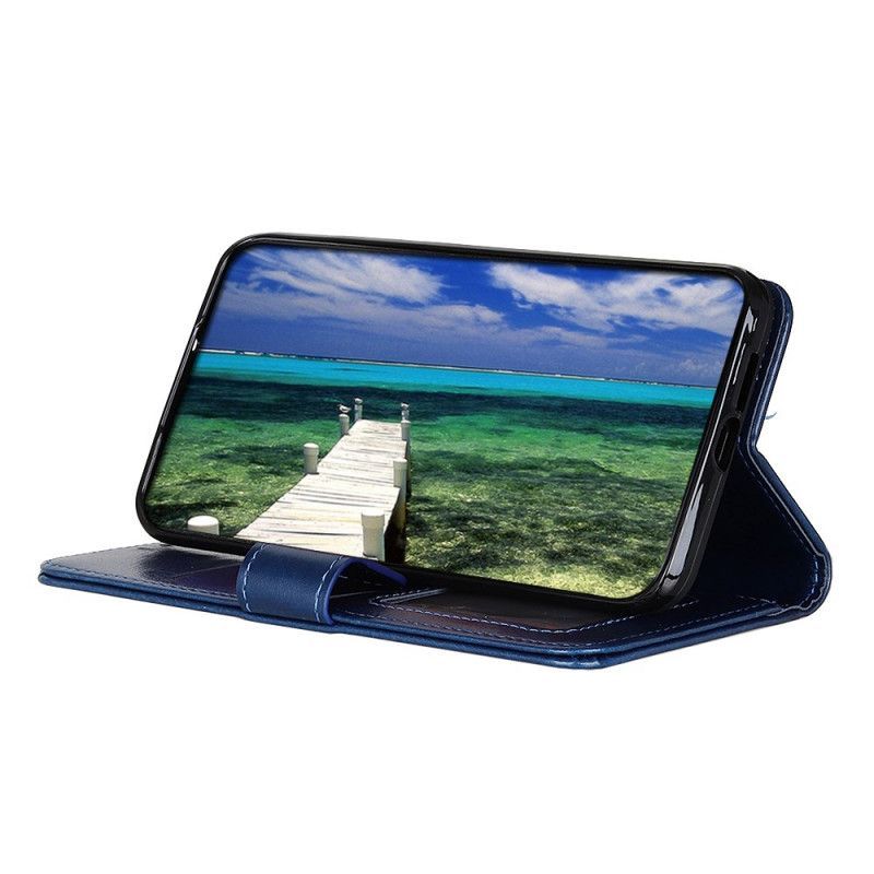 Κάλυμμα Folio Samsung Galaxy A13 5G Μαύρο Παγωμένη Φινέτσα