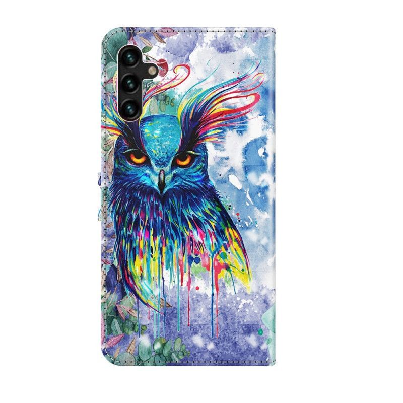 Κάλυμμα Folio Samsung Galaxy A13 5G Θήκες Κινητών Πουλί Ακουαρέλας