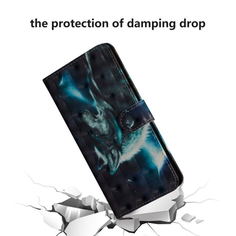 Κάλυμμα Folio Samsung Galaxy A30 Θήκες Κινητών Μεγαλοπρεπής Λύκος