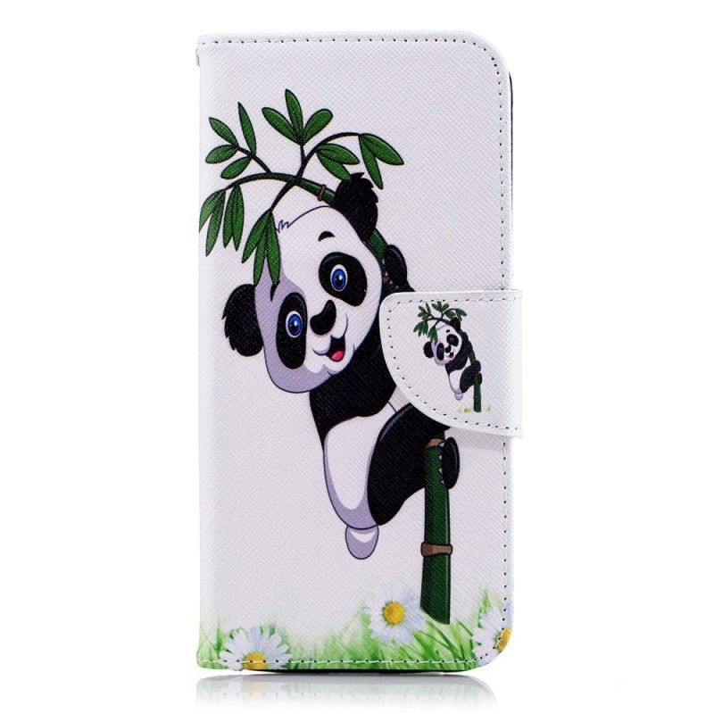 Κάλυμμα Folio Samsung Galaxy A6 Θήκες Κινητών Panda Σε Μπαμπού