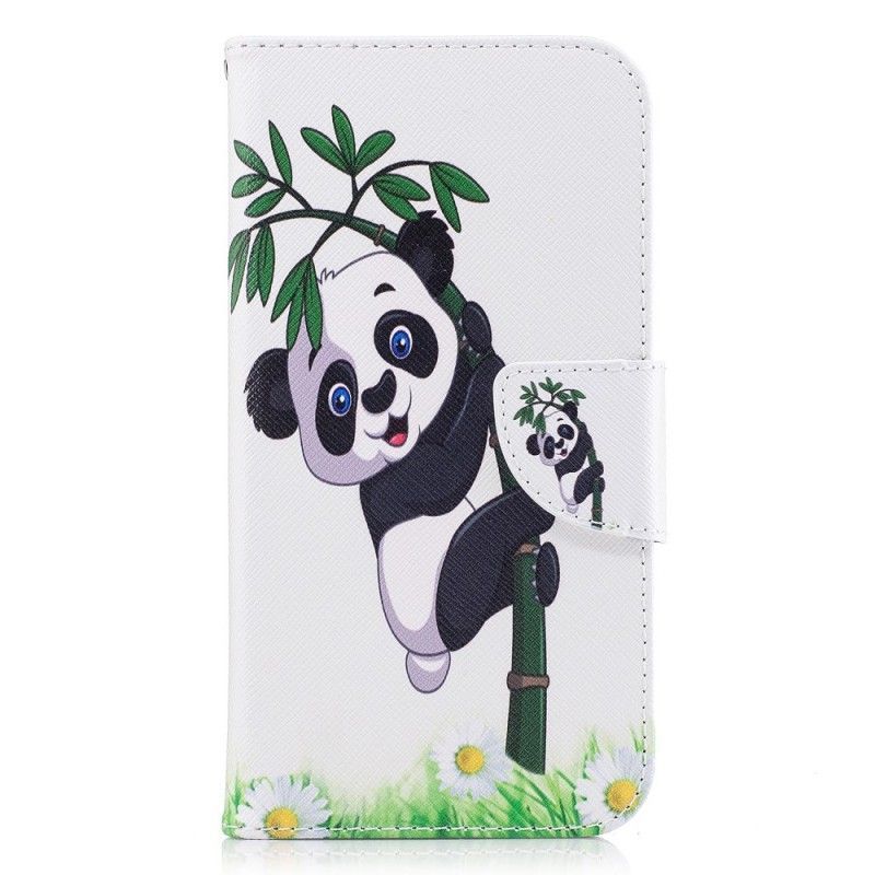 Κάλυμμα Folio Samsung Galaxy J7 2017 Panda Σε Μπαμπού