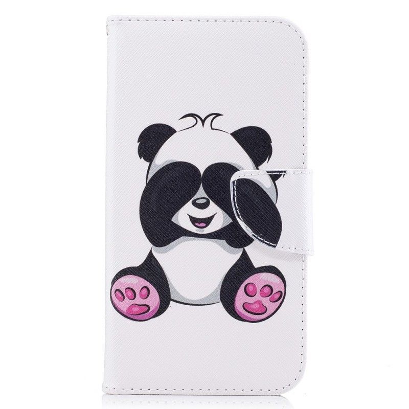 Κάλυμμα Folio Samsung Galaxy J7 2017 Θήκες Κινητών Διασκεδαστικό Panda