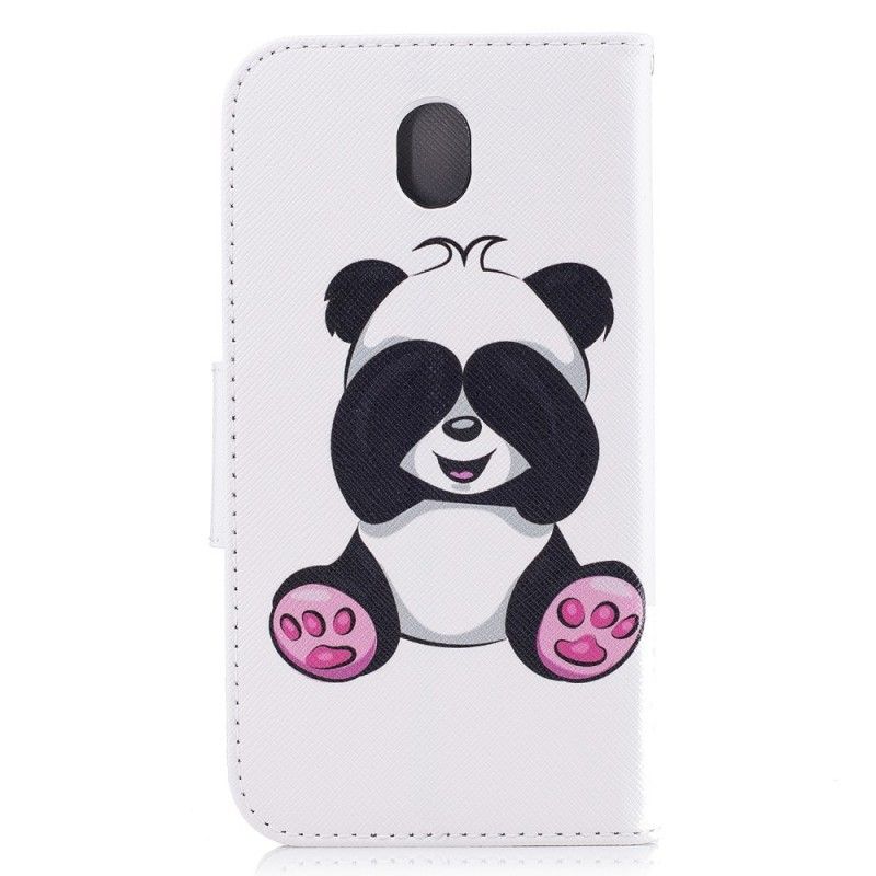 Κάλυμμα Folio Samsung Galaxy J7 2017 Θήκες Κινητών Διασκεδαστικό Panda