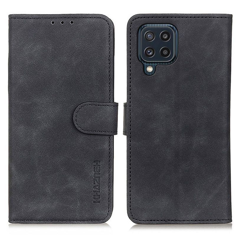 Κάλυμμα Folio Samsung Galaxy M32 Κόκκινο Vintage Khazneh Leather Effect