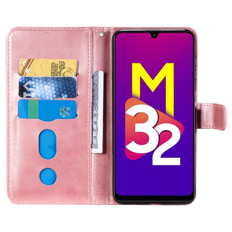 Κάλυμμα Folio Samsung Galaxy M32 Μαύρο Τσαντάκι