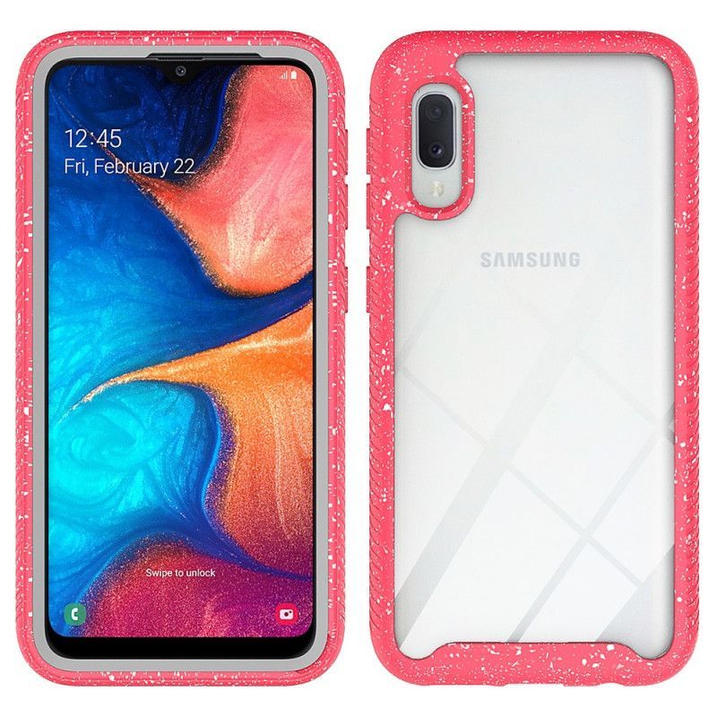 Κάλυμμα Για Samsung Galaxy A10e Σκούρο Μπλε Σχέδιο Άκρης Πούλιας