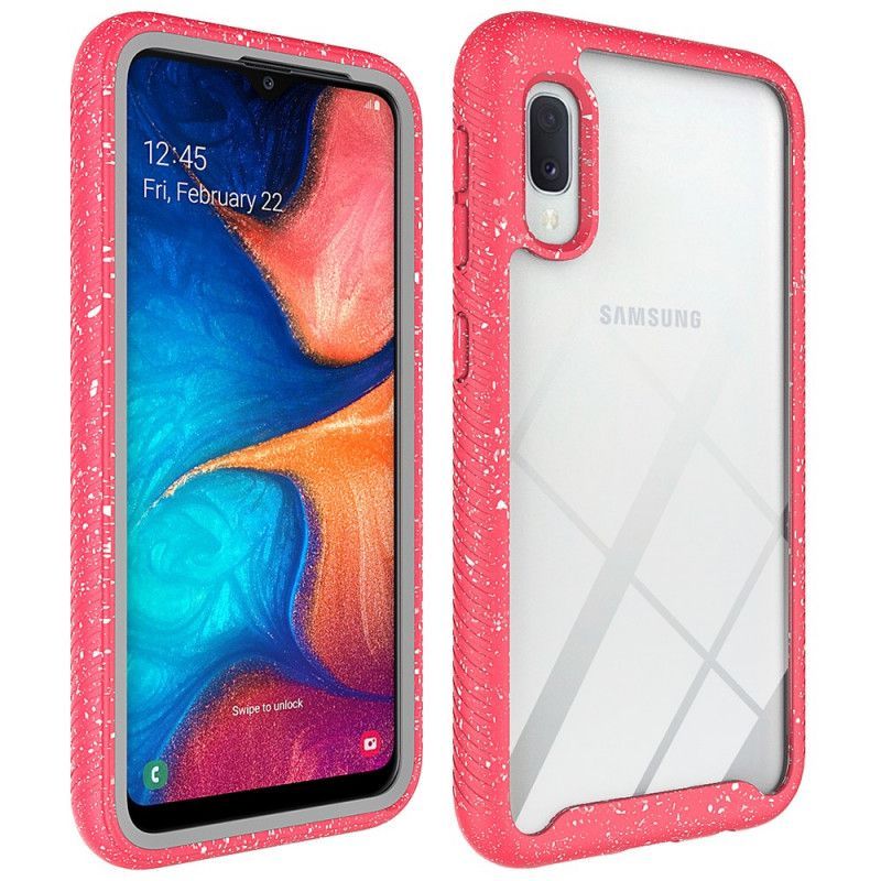 Κάλυμμα Για Samsung Galaxy A10e Σκούρο Μπλε Σχέδιο Άκρης Πούλιας