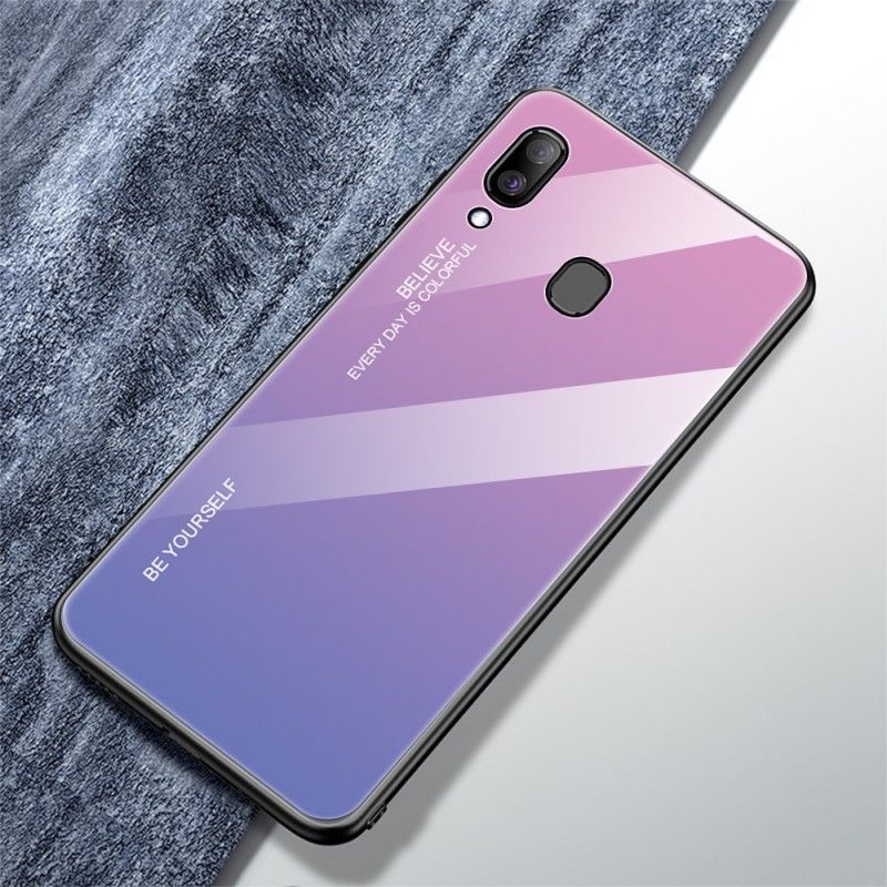 Κάλυμμα Για Samsung Galaxy A30 Κόκκινο Γαλβανισμένο Χρώμα