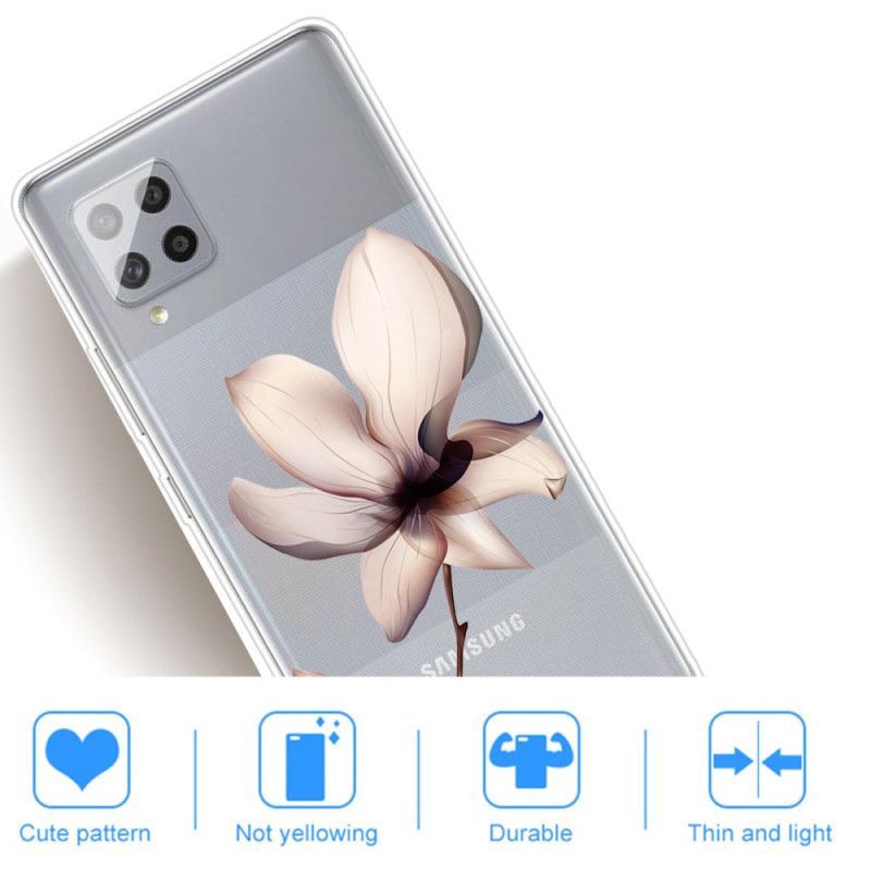 Κάλυμμα Για Samsung Galaxy A42 5G Premium Floral