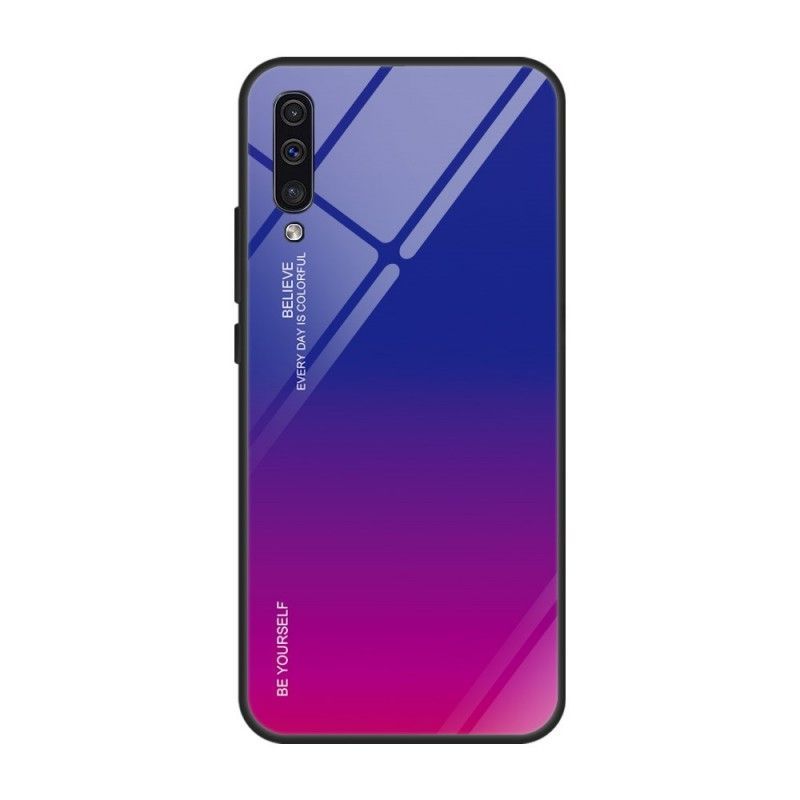 Κάλυμμα Για Samsung Galaxy A50 Κόκκινο Γαλβανισμένο Χρώμα