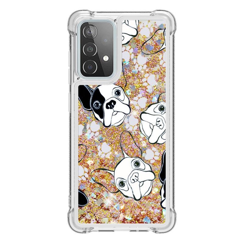 Κάλυμμα Για Samsung Galaxy A52 4G / A52 5G Mr Glitter Dog