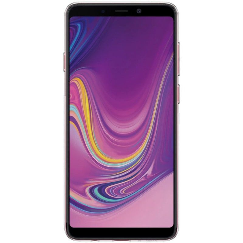 Κάλυμμα Για Samsung Galaxy A9 Μαύρο Διαφανές Νίλκιν