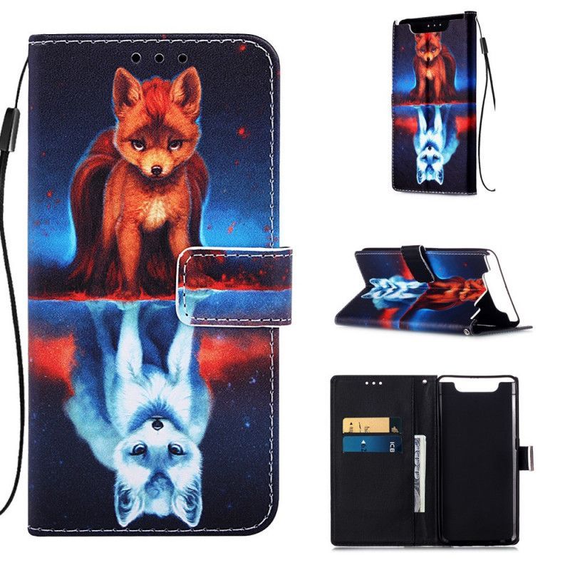 Κάλυμμα Για Samsung Galaxy A90 / A80 Αντανάκλαση Του Julien The Strap Dog