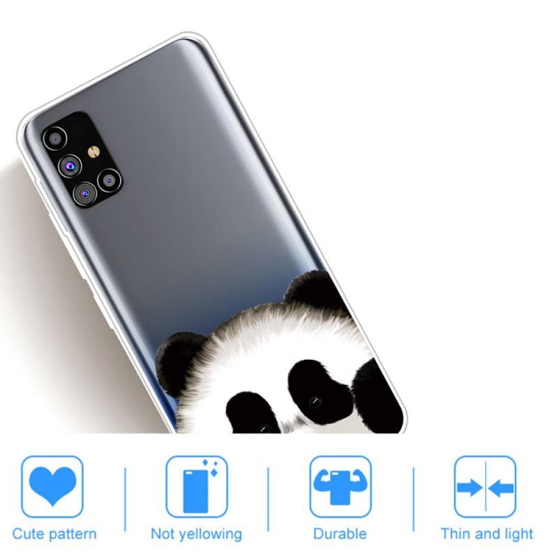 Κάλυμμα Για Samsung Galaxy M51 Διαφανές Panda