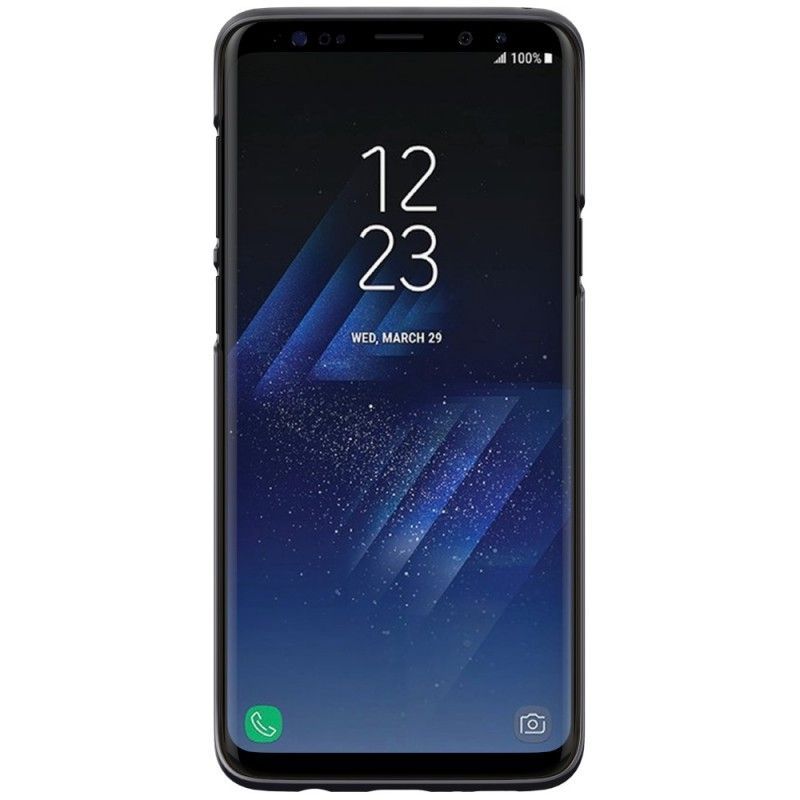 Κάλυμμα Για Samsung Galaxy S9 Plus Μαύρο Σκληρό Παγωμένο Νίλκιν