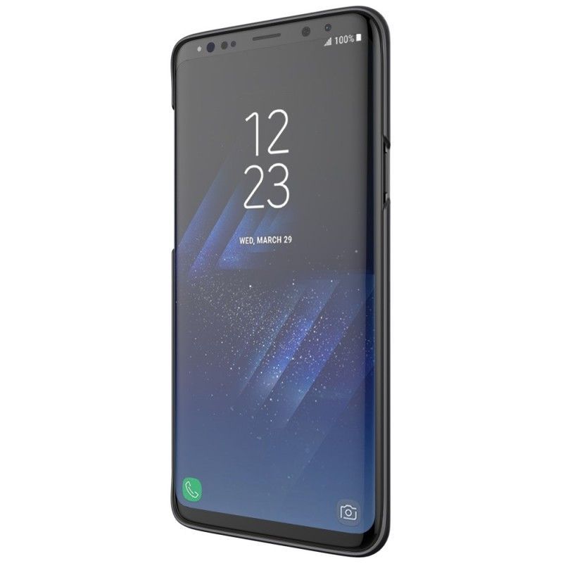 Κάλυμμα Για Samsung Galaxy S9 Plus Μαύρο Σκληρό Παγωμένο Νίλκιν