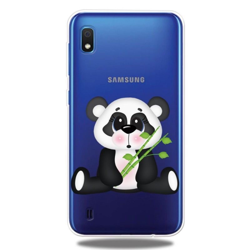 Κάλυμμα Samsung Galaxy A10 Διάφανο Λυπημένο Panda