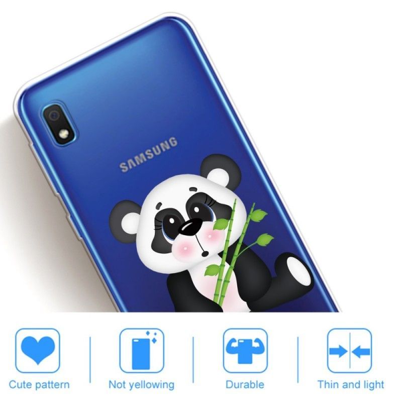 Κάλυμμα Samsung Galaxy A10 Διάφανο Λυπημένο Panda