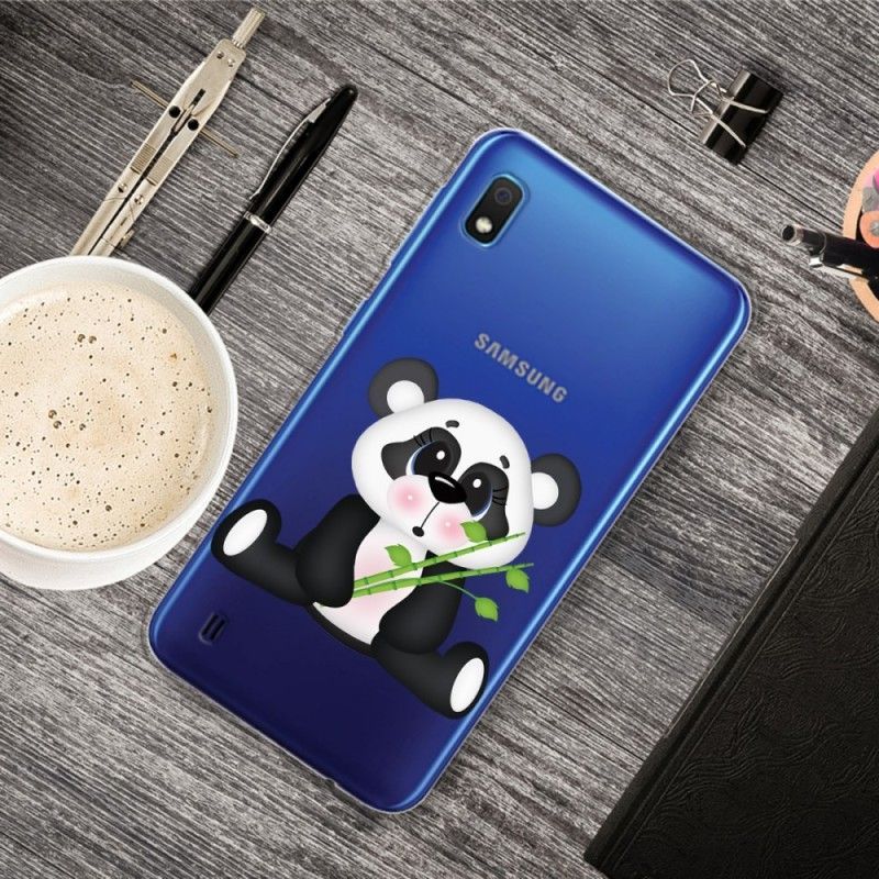 Κάλυμμα Samsung Galaxy A10 Διάφανο Λυπημένο Panda