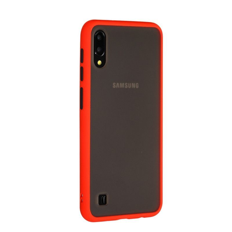 Κάλυμμα Samsung Galaxy A10 Μαύρο Υβριδικές Χρωματιστές Άκρες