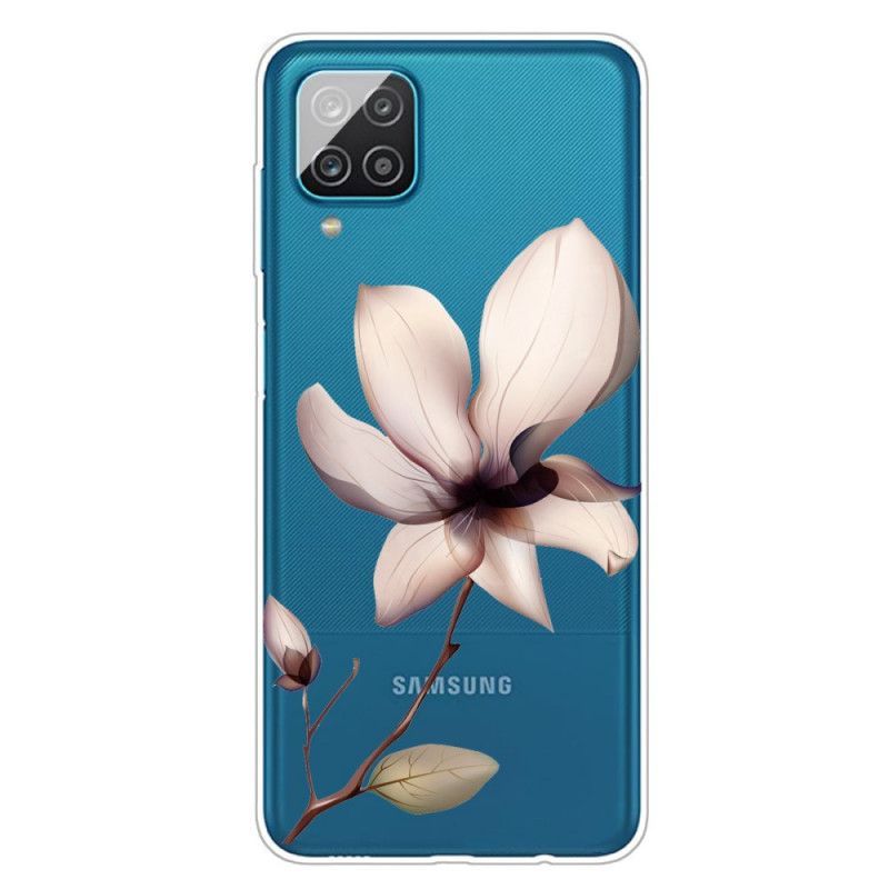 Κάλυμμα Samsung Galaxy A12 Premium Floral