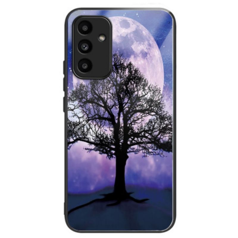 Κάλυμμα Samsung Galaxy A15 5g Tree And Moon Tempered Glass