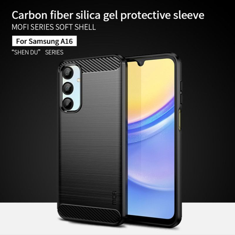 Κάλυμμα Samsung Galaxy A16 5g Mofi Brushed Carbon Fiber