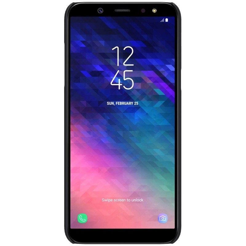 Κάλυμμα Samsung Galaxy A6 Λευκό Σκληρό Παγωμένο Νίλκιν