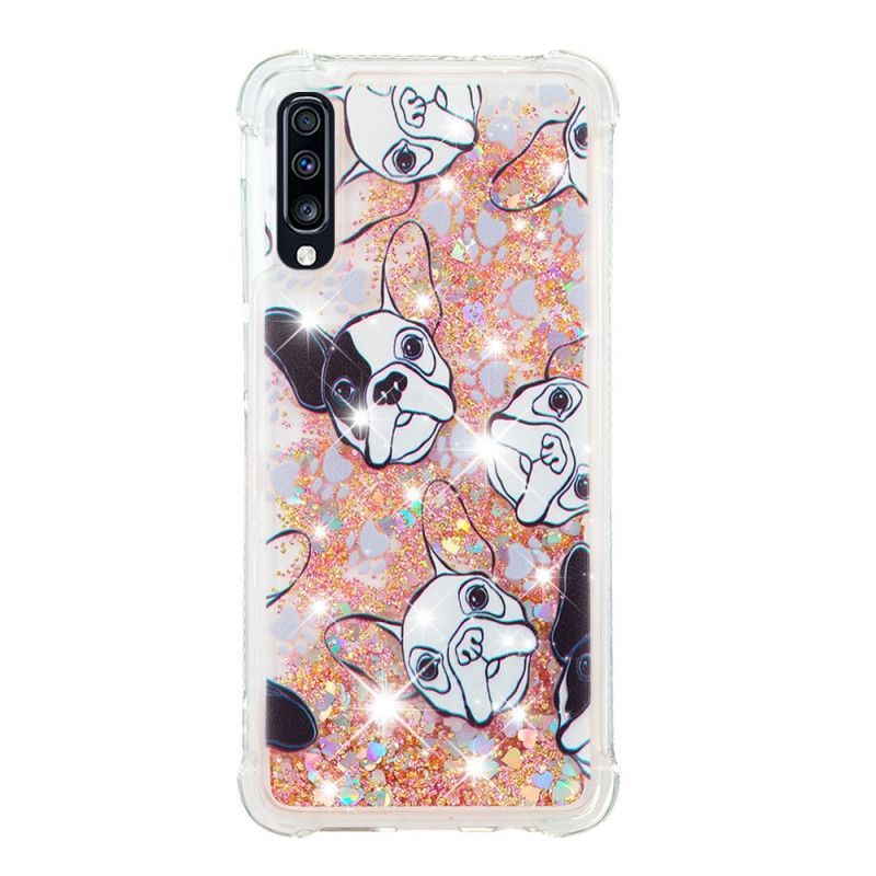 Κάλυμμα Samsung Galaxy A70 Mr Glitter Dog