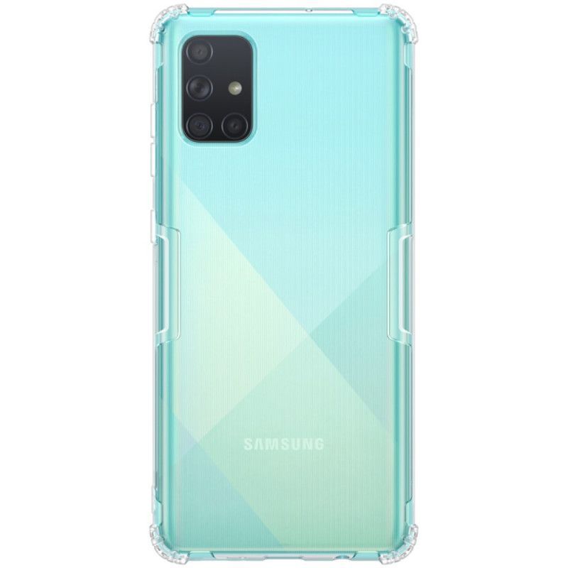 Κάλυμμα Samsung Galaxy A71 Λευκό Γωνίες Χωρίς Ραφές. Ενισχυμένες Με Αφή