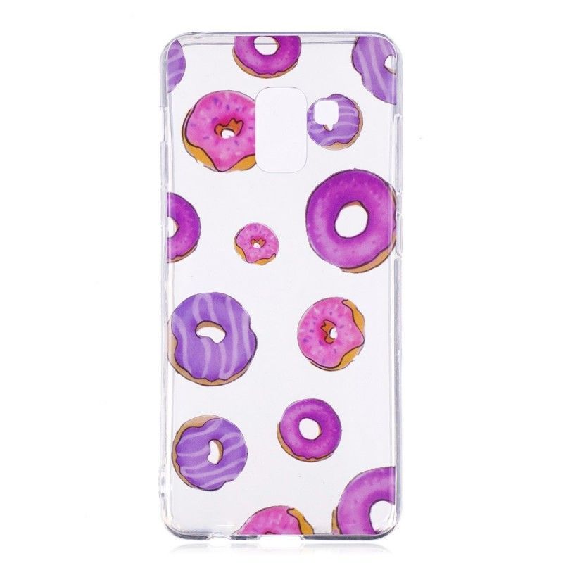 Κάλυμμα Samsung Galaxy A8 2018 Donut Lover σιλικόνης