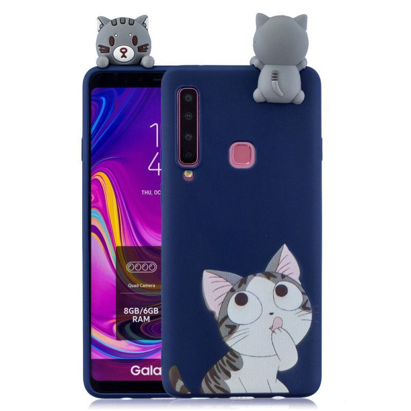 Κάλυμμα Samsung Galaxy A9 Αστεία Γάτα 3D