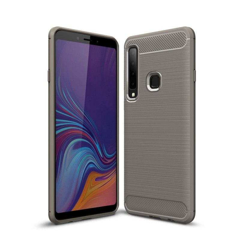 Κάλυμμα Samsung Galaxy A9 Μαύρο Βουρτσισμένη Ίνα Άνθρακα