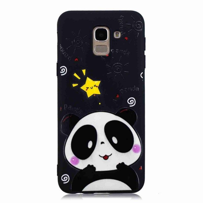 Κάλυμμα Samsung Galaxy J6 Αστέρι Panda