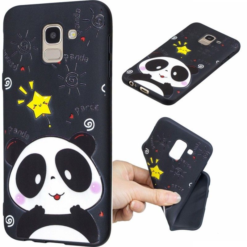 Κάλυμμα Samsung Galaxy J6 Αστέρι Panda