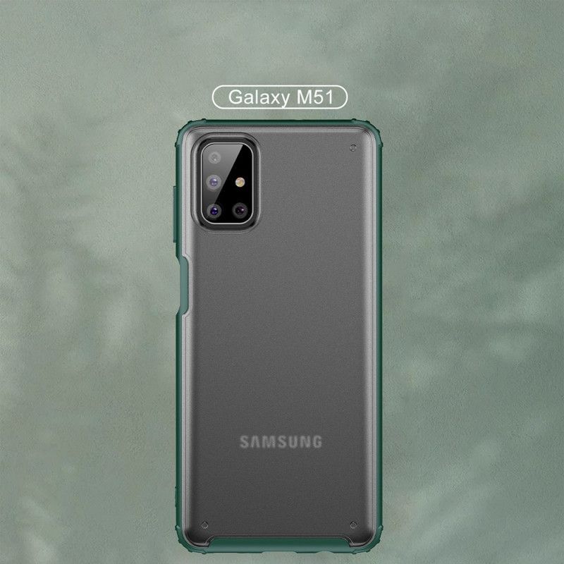 Κάλυμμα Samsung Galaxy M51 Μαύρο Παγωμένο Υβρίδιο