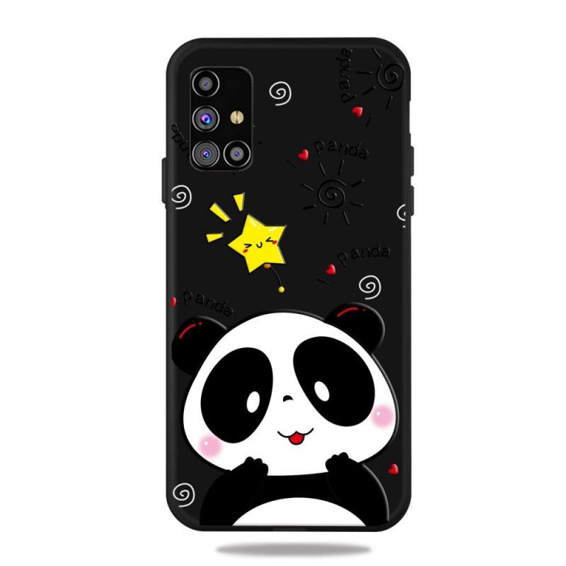 Κάλυμμα Samsung Galaxy M51 Θήκες Κινητών Αστέρι Panda